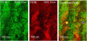PiFM AFM-IR forensic cotton fiber analysis