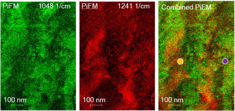PiFM AFM-IR forensic cotton fiber analysis